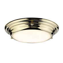 Elstead Welland LED Deckenleuchte 5cm Poliertes Messing