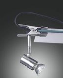 Fabas Luce Spot Alice GU10 Chromfarben Nickel