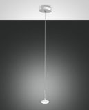 Fabas Luce LED Pendelleuchte Hale Ø100mm 8W Warmweiß Weiß