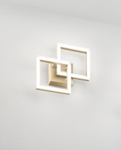 Fabas Luce Bard LED Deckenleuchte 21W dimmbar warmweiß Gold edelmatt 3394-28-225