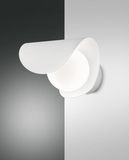 Fabas Luce LED Wandleuchte Adria 180x160mm 6W Warmweiß Weiß