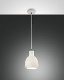 Fabas Luce Pendelleuchte Marina E27 Ø150mm Weiß
