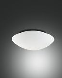 Fabas Luce LED Deckenleuchte Pandora Ø300mm 18W Warmweiß Weiß dimmbar, made in Italy