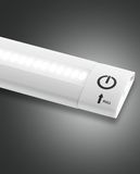 Fabas Luce LED Unterbauleuchte Galway touch dimmer 10x33mm 16W Warmweiß Weiß dimmbar