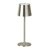 FHL Roxi LED Tischleuchte 1,5W dimmbar Akku CCT einstellbare Lichtfarbe nickelfarben 850501