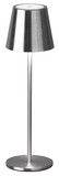 FHL Viletto LED Tischleuchte 2W dimmbar Akku warmweiss nickelfarben 850588