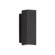 Fischer & Honsel Carlo LED Wandleuchte 2-fach 7W warmweiss Acryl schwarz 30383