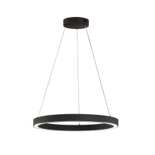 Fischer & Honsel Sirko LED Pendelleuchte 55,3W Tunable white steuerbar dimmbar Acrylglas sandschwarz 61049