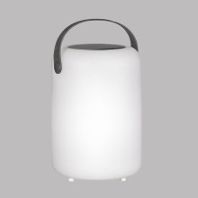FHL Orno LED Akku-Solar-Außenleuchte USB 0,5W RGB-Farbsteuerung dimmbar + Fernbedienung IP44 850324