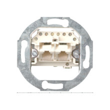 Gira 018700 UAE/IAE-Anschlussdose 2 x 8-polig Schraubklemmen Einsatz