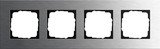 Gira 0214219 Abdeckrahmen 4-fach Gira Esprit Edelstahl