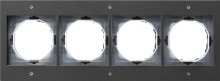 Gira 021467 Abdeckrahmen 4-fach Gira TX_44 (WG UP) Anthrazit