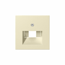 Gira 027001 Abdeckung UAE/IAE + Netzwerk System 55 Cremeweiß