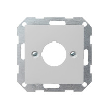 Gira 0272015 Abdeckung Tragring Geräte Ø 22,5 mm System 55 Grau m