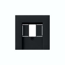 Gira 0276005 Abdeckung TAE USB System 55 Schwarz m