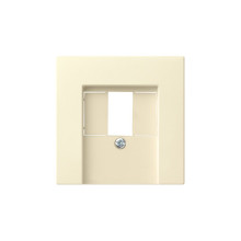 Gira 027601 Abdeckung TAE USB System 55 Cremeweiß