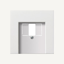 Gira 0276112 Abdeckung TAE USB Flächenschalter Reinweiß
