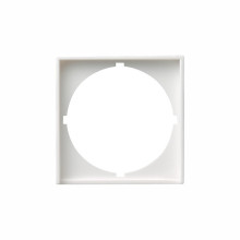 Gira 028103 Adapterrahmen rund 50 x 50 mm System 55 Reinweiß