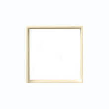 Gira 028201 Adapterrahmen quadratisch 50 x 50 mm System 55 Cremeweiß