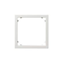 Gira 028303 Adapterrahmen quadratisch 45 x 45 mm System 55 Reinweiß