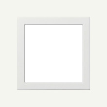Gira 0289112 Adapterrahmen FL für Sys55 Komp. Flächenschalter Reinweiß