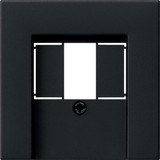 Gira 0376005 Abdeckung USB-Spannungsversorgung PD System 55 Schwarz m