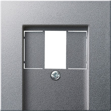 Gira 037626 Abdeckung USB-Spannungsversorgung PD System 55 F Alu