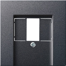 Gira 037628 Abdeckung USB-Spannungsversorgung PD System 55 Anthrazit