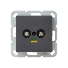 Gira 040528 Potenzialausgleich-Dose 2-fach System 55 Anthrazit