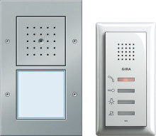 Gira 049543 Einfamilienhaus-Paket Audio Türkommunikation F Alu