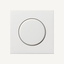 Gira 0650112 Abdeckung Knopf Dimmer/Potentiometer Flächenschalter Reinweiß
