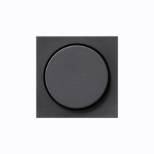 Gira 065028 Abdeckung Knopf Dimmer/Potentiometer System 55 Anthrazit