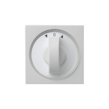 Gira 0666015 Abdeckung Knebel Zeitschalter + Jalousie System 55 Grau m