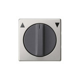 Gira 0666600 Abdeckung Knebel Jalousie System 55 Edelstahl