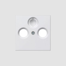 Gira 086903 Abdeckung Koaxial-Antennensteckdose System 55 Reinweiß