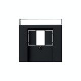 Gira 0876005 Abdeckung Beschriftungsfeld TAE USB System 55 Schwarz m