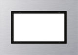 Gira 100117 Abdeckrahmen 1,5-fach Gira Esprit Aluminium
