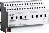 Gira 104600 Schaltaktor 8-fach 16 A Hand + Strom C-Last KNX REG