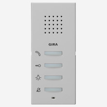 Gira 1250015 Wohnungsstation AP System 55 Grau m