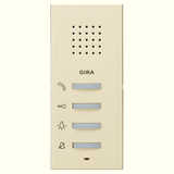 Gira 125001 Wohnungsstation AP System 55 Cremeweiß