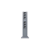 Gira 135126 E-Säule 6x Leereinheit 769 mm Gira Energiesäule F Alu