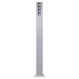 Gira 135626 E-Säule 4x Leereinheit 1600 mm Gira Energiesäule F Alu