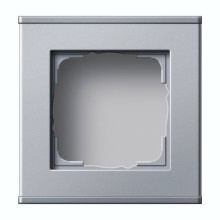 Gira 136126 Profil 1-fach senkrecht + waagerecht Profil 55 Aluminium
