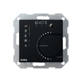 Gira 2100005 Stetigregler Tasterschnittstelle 4-fach KNX System 55 Schwarz m