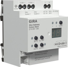 Gira 211200 DALI Gateway Colour 2-fach REG KNX Secure