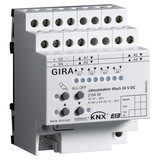 Gira 215400 Jalousieaktor 4-fach DC 24 V Hand KNX REG