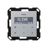 Gira 228426 UP-Radio RDS o.Lautsprecher System 55 F Alu