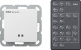 Gira 236603 Sensotec + Fernbedienung System 55 Reinweiß