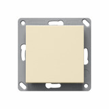 Gira 242101 EnOcean Funk Wandsender 1-fach System 55 Cremeweiß