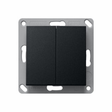 Gira 2462005 Bluetooth Wandsender 2-fach System 55 Schwarz m